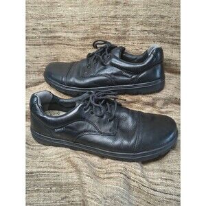 LEMS Nine2Five Black Leather Oxford Shoes Men's 11.5